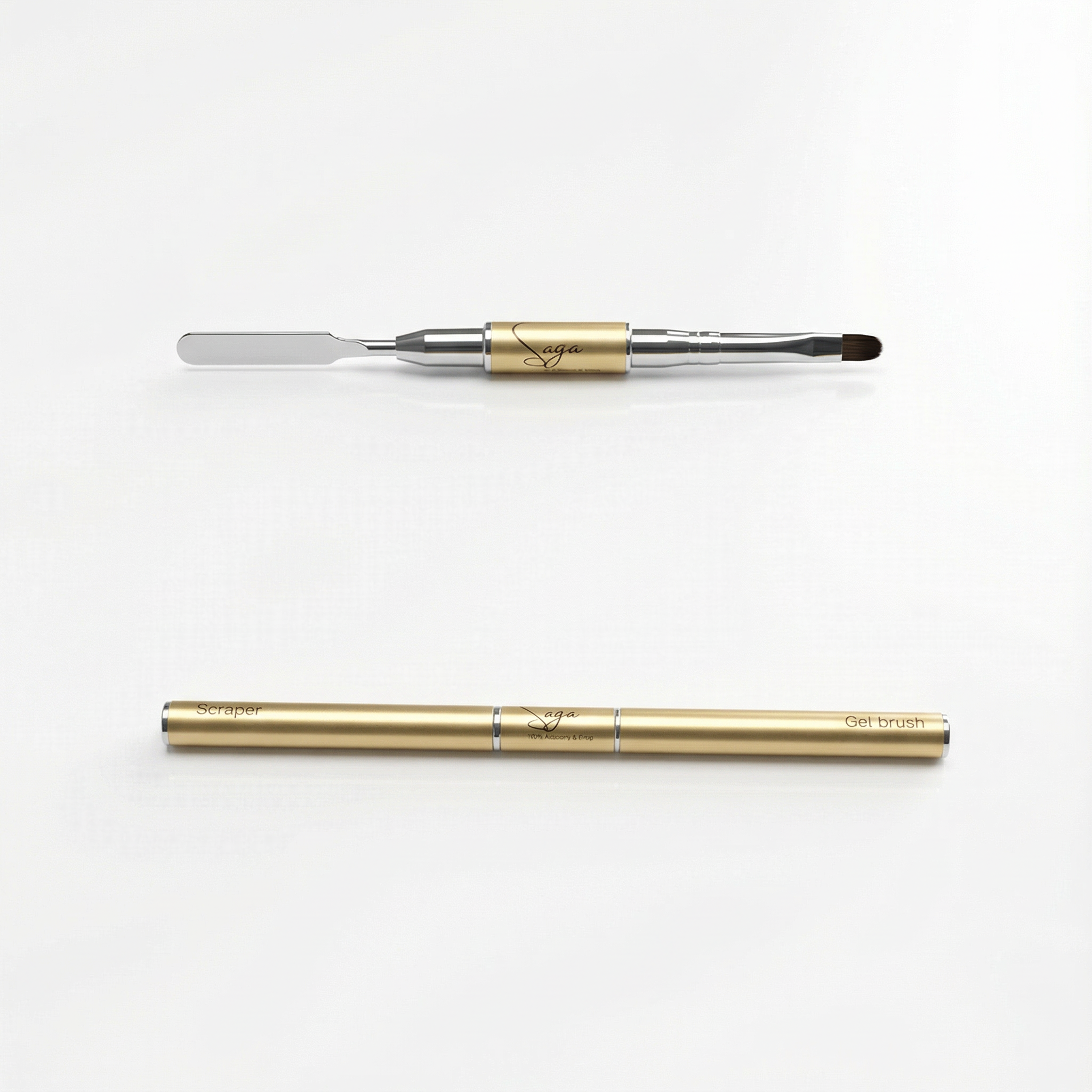 Pincel De Acrigel Dorado Saga