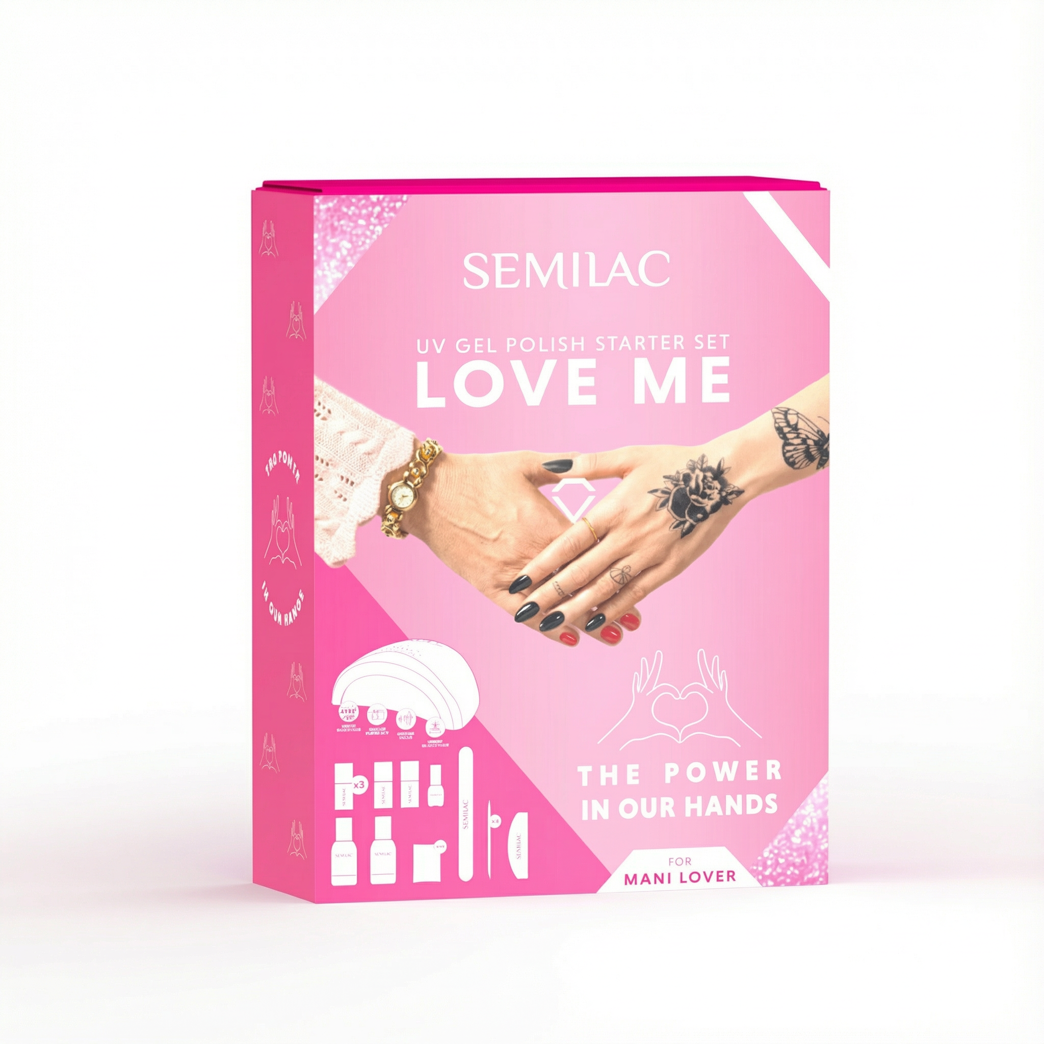 Kit Love Me Con Lampara UV/Led 24-48W