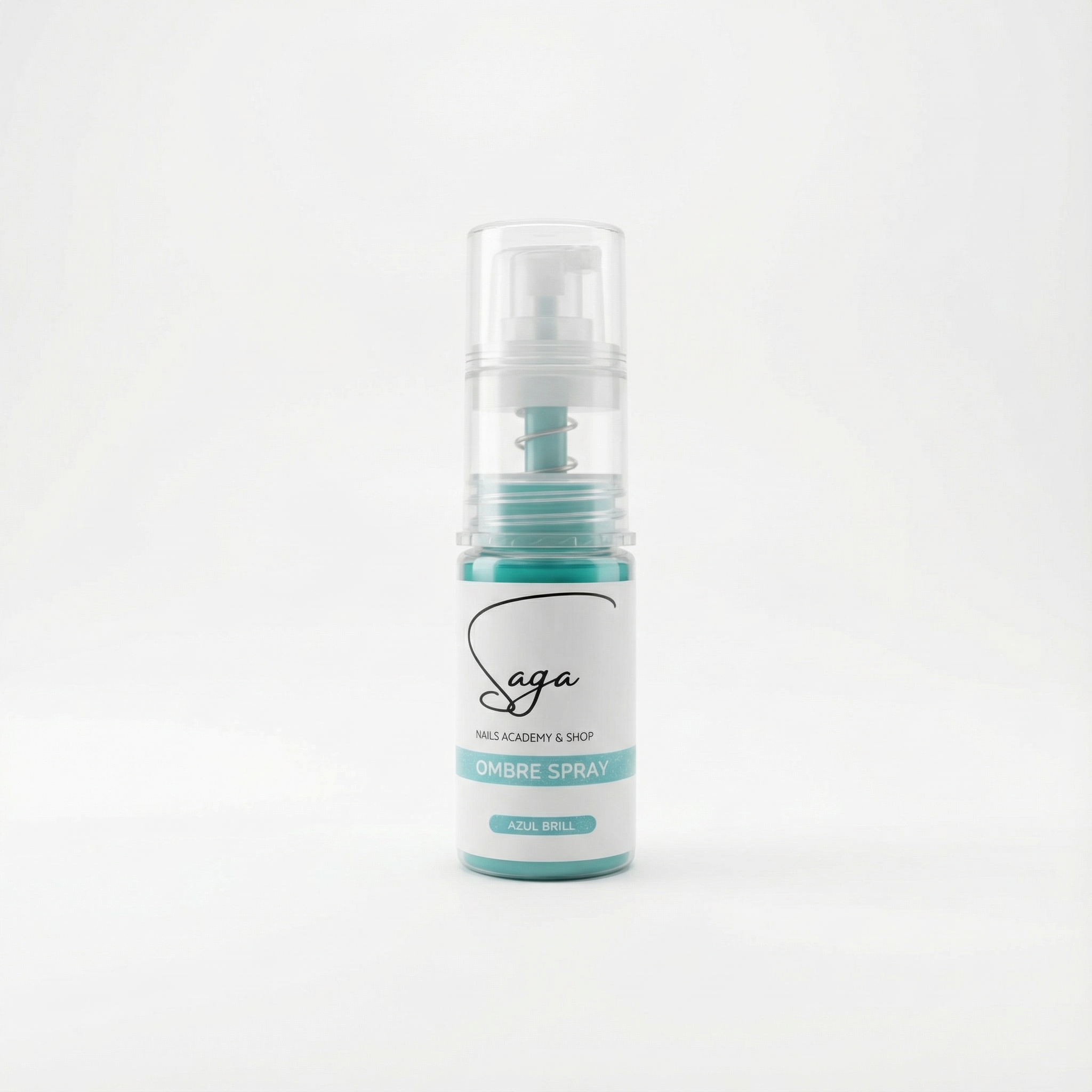 Saga Spray Ombre Azul Brillo